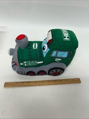 Green Plush Toy Train- Kids Toy HESS
